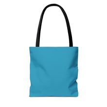 Load image into Gallery viewer, Jesus Loves Me Lamb Tote - Turquoise
