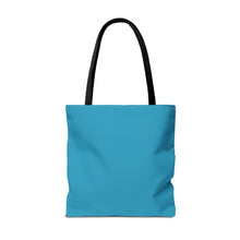 Load image into Gallery viewer, Jesus Loves Me Lamb Tote - Turquoise
