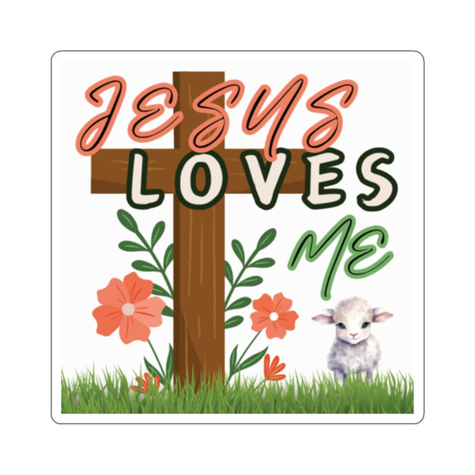 Jesus Loves Me Sticker