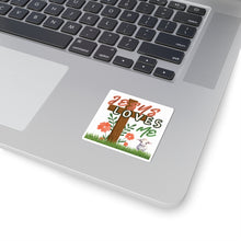 Cargar imagen en el visor de la galería, Jesus Loves Me Sticker
